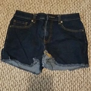 VS High Rise Jean Shorts